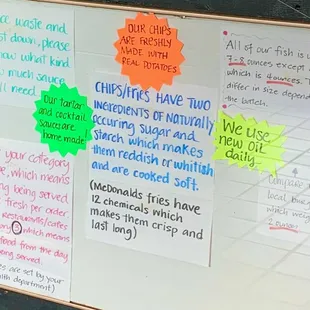 Extra special details on the impeccable care In food preparation.