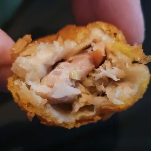 Inside the egg roll