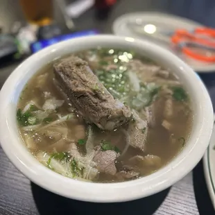 Combination Pho with Beef Rib was awesome! Great flavor and tender meat (that&apos;s what she said)