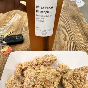 chicken wings and fried chicken