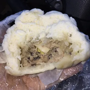 Banh Bao Steamed Dumpling.