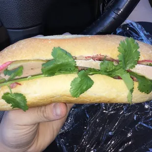 Vietnamese Banh Mi Sandwich.