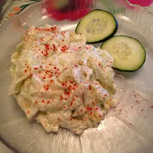 Cucumber Salad - great flavor ~