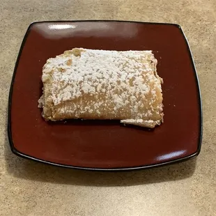 Hungarian cherry strudel. Excellent!