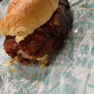 bbq bacon burger