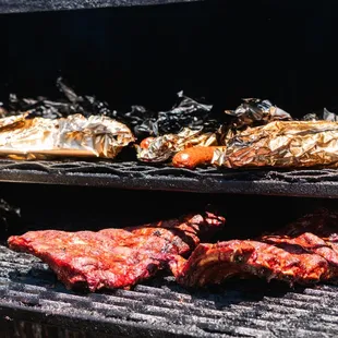 bbq ribs, ribs, food