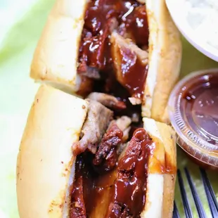 Brisket sandwich