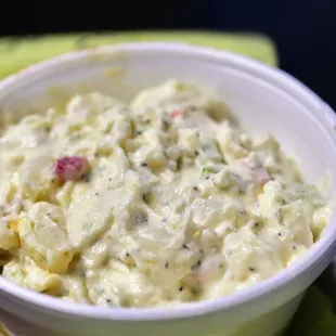 Homemade potato salad
