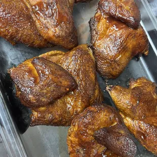Smoking hot chicken