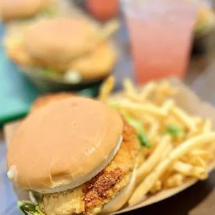 Honey-Spiced Chicken Sandwich