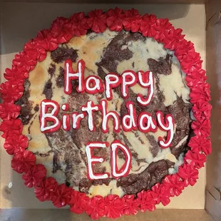 12 INCH COOKIE CAKE, DELICIOUS