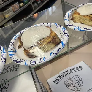Cinnamon Roll (we took to go)