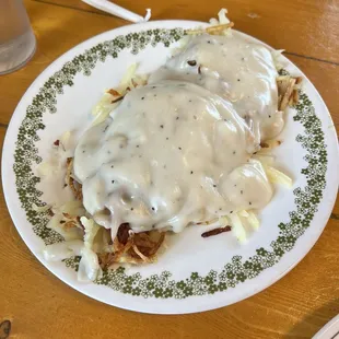 Hashbrowns &amp; Sausage Gravy