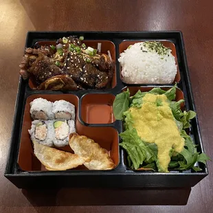 Korean Short Ribs Bento