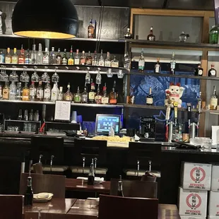 When the bar is back up n running it'll be super classy!