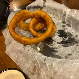 onion rings