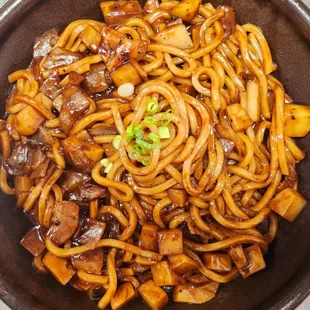 Jjajang Myun Stir-Fry