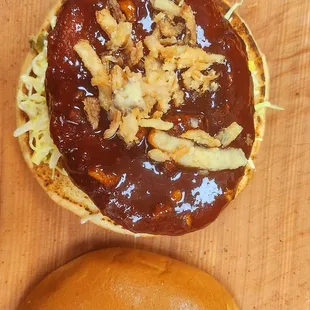 Spicy Seasoned Chicken Burger