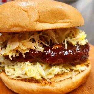 Spicy Seasoned Chicken Burger