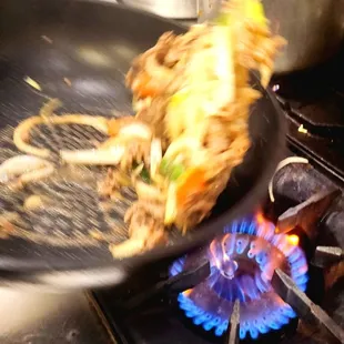 Bulgogi stirring