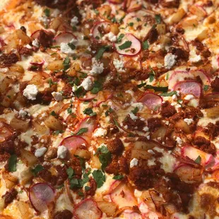 Al pastor pizza
