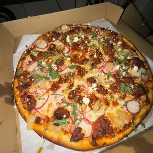 Al Pastor Pizza
