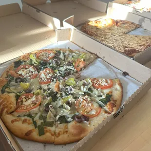 pizza, food