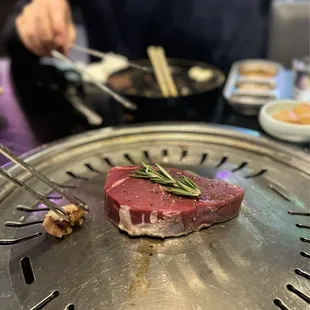 Filet, pretty tender