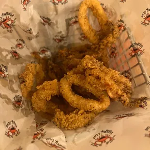 Fried Calamari.. very light, crispy, &amp; tasty.