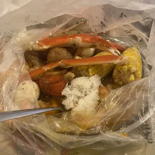 Hungry Crab Seafood Boils White Rice
