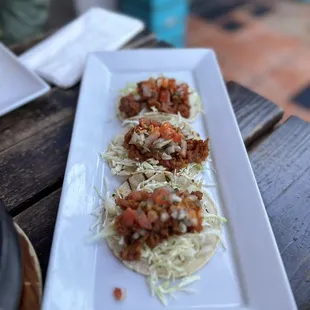 3 Korean Pork Tacos Lunch