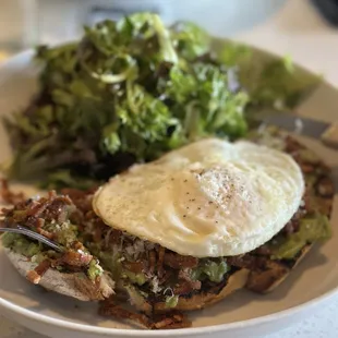 Bacon Egg Avocado Toast