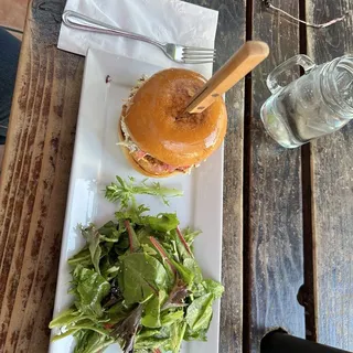 Fried Chicken Sandwich Lunch