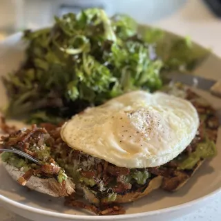 Bacon, Egg, Avocado Toast