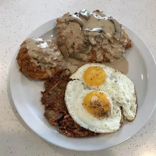 Fried Chicken with Gravy