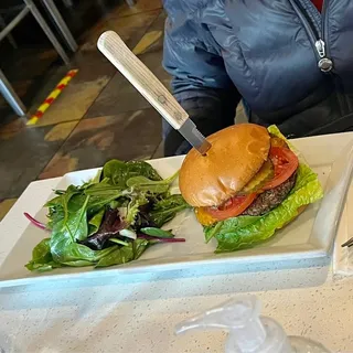 Hungry Crowd Vegan Burger