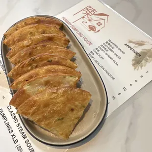 Crispy Scallion Pancake, $10