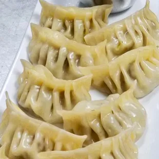 Chicken Momos (Nepalese style dumplings)