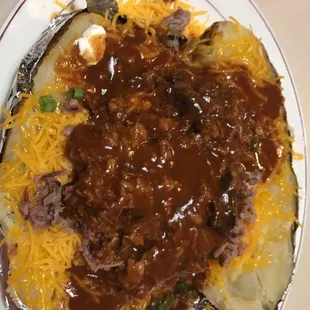 Loaded baked potato