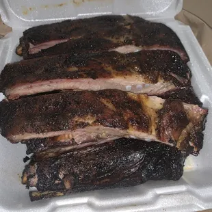 bbq ribs, food, ribs