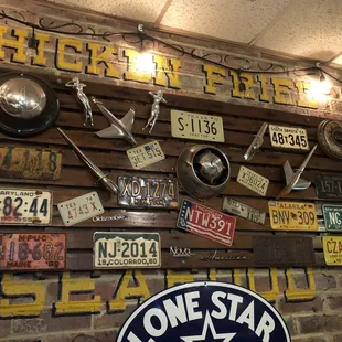 Decor around Resturant