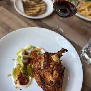 Brick chicken