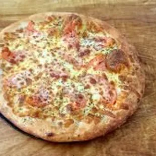 White Pizza w/ Tomatoes