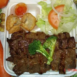 Beef Stick Plate