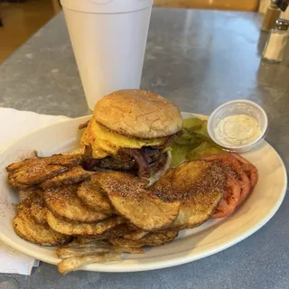 Pony Cheeseburger