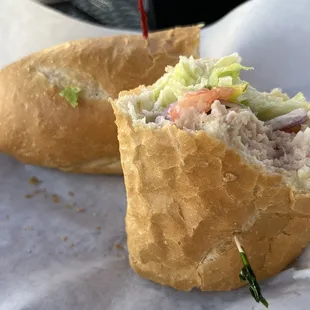 Cold Turkey &amp; Cheese Sandwich