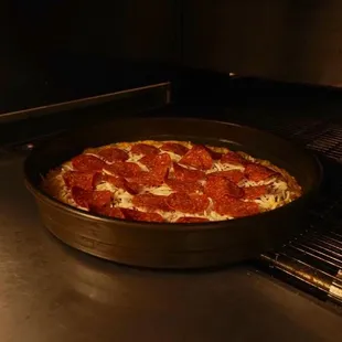 Pizza made fresh to order