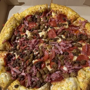 Meat Eaters Pizza