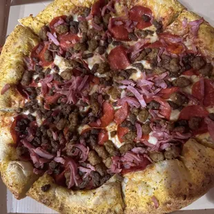 Meat Eaters Pizza