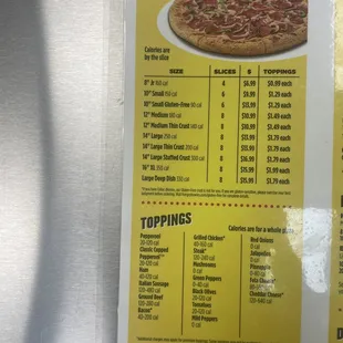 Toppings